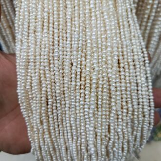 مروارید سایز 3 سفید نباتی