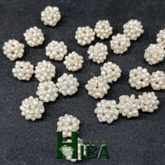 مروارید بافت تمشکی سایز کلی ۱۲